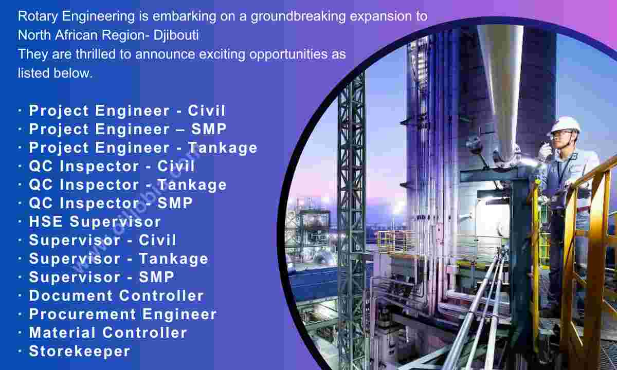 HSE Civil QC Inspector And Document Controller Jobs Hse civil qc inspector and document controller jobs